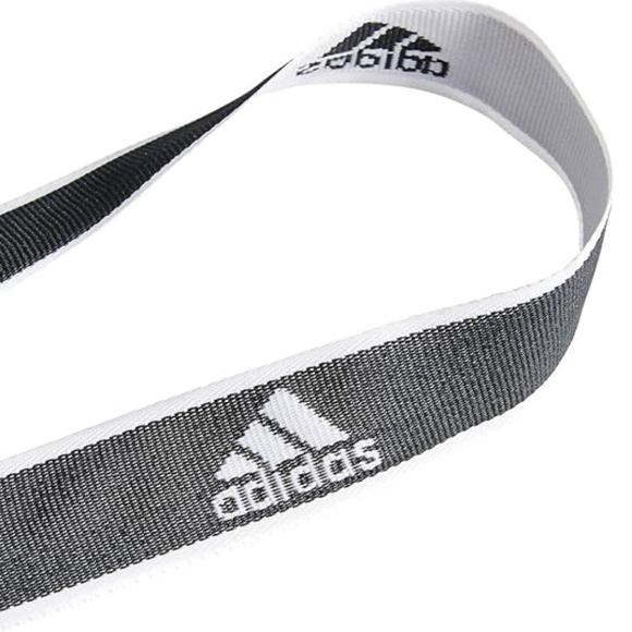 Adidas Black & White Interval Lanyard #5134303 NEW - Picture 4 of 9